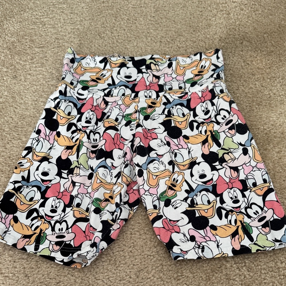 Disney Women's Colorful Character Bike Shorts